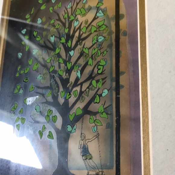 Jean-Pierre Weill original painting vitreograph reverse painted glass 3D ART NY - Picture 7 of 9